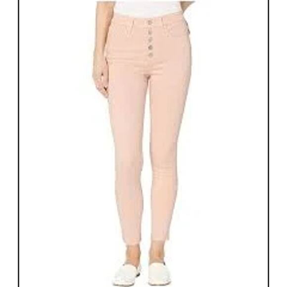 Joe's Jeans The Charlie high rise skinny ankle Petal pink jeans 26 NWT - Picture 3 of 4